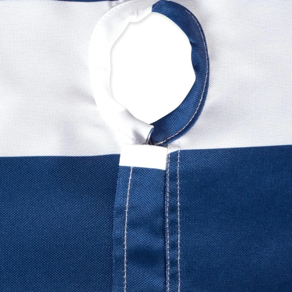 Cabana Stripe Outdoor Tablecloth Collection Stain/Wrinkle Resistant & Waterproof